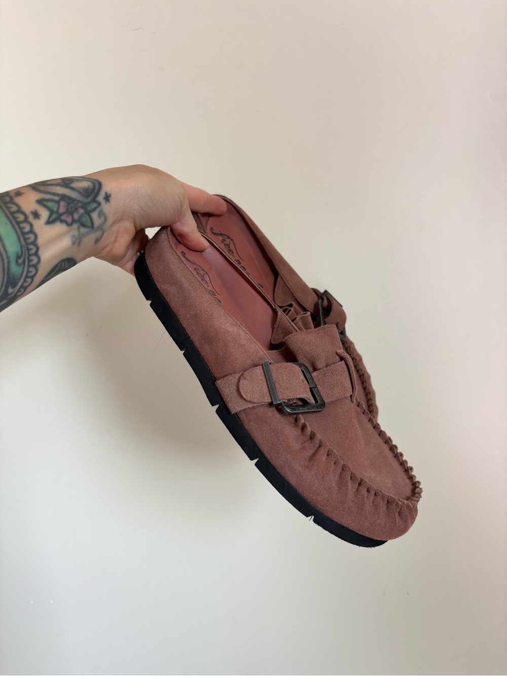 Free People After Riding Suede Mules - Picture 5 of 9